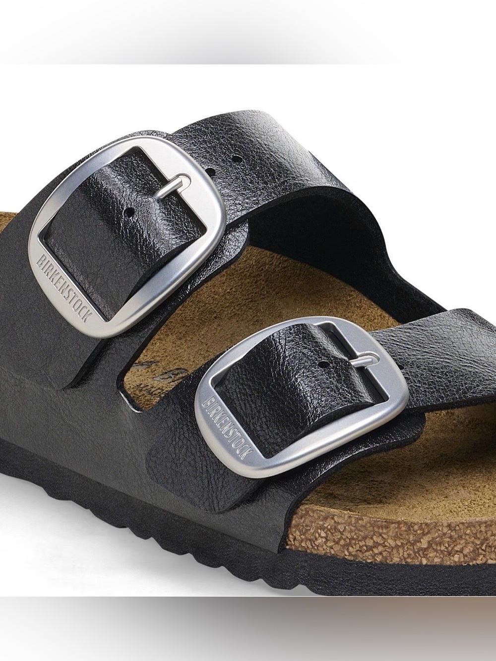 Birkenstock 💅 Arizona Big Buckle Graceful Licorice Black Sandals 6 7 8 9 10 - Picture 14 of 15